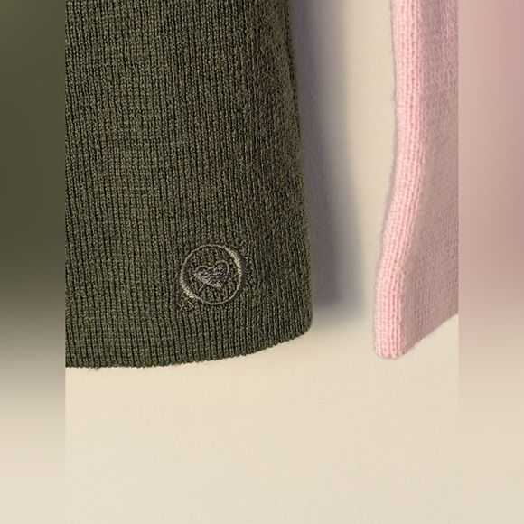 Obermeyer Women’s Merino Wool Quarter Zip Sweater Size Medium - Picture 4 of 7